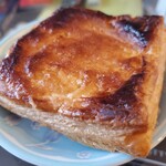 Misuta Donatsu - 三種きのこのクリームパイをオーブントースターで温めました(焦げました)
