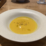 高島ワニカフェ - かぼちゃスープ