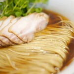 Ramen Le Dessin - Shoyu Ramen with Duck and Chicken Broth, JPY 1000