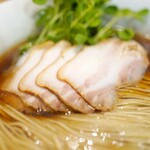 Ramen Le Dessin - Shoyu Ramen with Duck and Chicken Broth, JPY 1000
