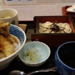 ホテル山水 - 天丼セット