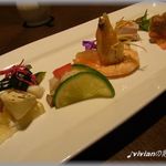 七種冷菜の盛り合わせ