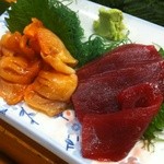 魚がし寿司 - まぐろと赤貝：1,400円