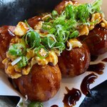 Fried Takoyaki (6 pieces)