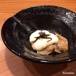 千陽 - 煮あわびと大和薯の摺り流し