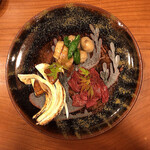 千陽 - 松茸､二子里芋､十和田短角牛