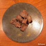 千陽 - 十和田 短角牛の石焼