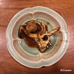 千陽 - 松茸､二子里芋､蓮根の鋤焼