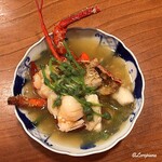 千陽 - 伊勢海老とノドグロの海鮮鍋