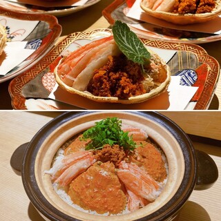 h Kanazawa - 香箱蟹と旬の食材コース