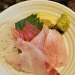 Mawaru Sushi Mekkemon - お刺身３点盛
