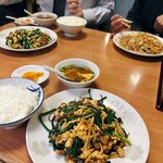 新華園 - 中華定食×2、皿うどん×1 ♪