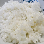 新華園 - 白ごはん♪