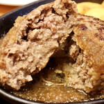 ステーキ宮 - 肉汁あふれるジューシーハンバーグ