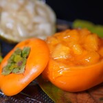 和肉食堂WWW - 柿とラフランス