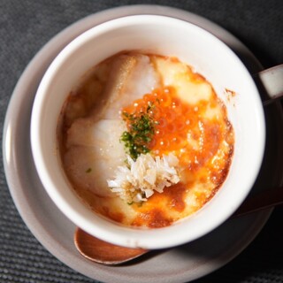 <Recommended> Seafood gratin x Japanese-style soup stock