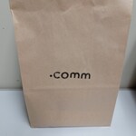 .comm - 紙袋入り