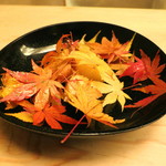 緒方 - 紅葉に隠れて何かな　　(2012/11)