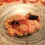 緒方 - 北海道 仙鳳趾産 牡蠣のフライ 煮山椒添え　(2012/11)