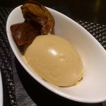 レストラン バカール - 栗アイスクリーム