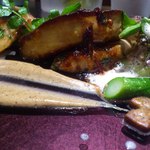 レストラン バカール - フォアグラと「フレッシュポルチーニ」