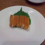 いし川 - カラスミ大根♪　洒落た盛り付け♪