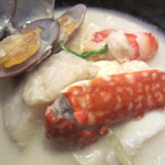 錦そや - たっぷりの魚介。
