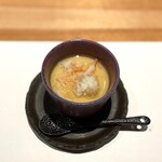 神楽坂 よこ田 - 温物 ズワイガニの茶碗蒸し
