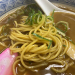 丸高中華そば - ストレート細麺