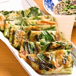 韭菜韩式蔬菜煎饼