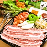 韓式烤豬五花肉 (1人份)