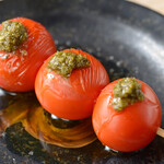 鳥正 - トマト串