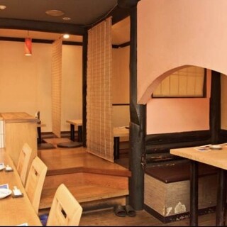 Perfect for all kinds of banquets ◎A cozy Japanese space located in the basement of the building