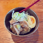 Menya Tsukushi - チャーシュー飯
