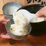 Yakiniku Horumon Shiduru - 炊き立てご飯