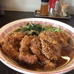 博多とんこつ 豚の足跡 - パーコー風麺