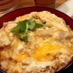 ほっと屋 - 親子丼(大盛)のアップ