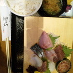 魚ごころ - ＋３００円でおみそ汁は伊勢海老汁に出来ます