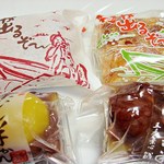 菓匠 松久  - 船が出るぞ～～　189円（＾＾　、　栗蒸しようかん　178円　（’’ｂ