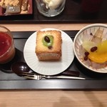 かんみこより - Ｂセット(濃厚カスタードプリン、みつ豆、キューブシフォン)