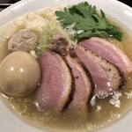 鴨出汁中華蕎麦 麺屋yoshiki - 特製鴨出汁中華蕎麦（塩）