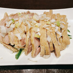 豫園 - 蒸し鶏の紹興酒風味