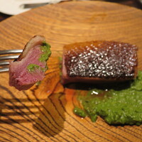 Gibier MIYAMA - 鴨、木の芽