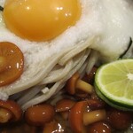 いせや - なめことろろそば（出前）