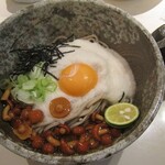 いせや - なめことろろそば（出前）