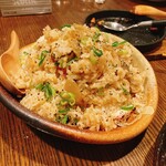 OKIRAKU - たこザーサイガーリック炒飯