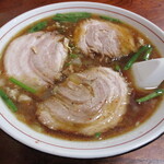 お食事処 やちよ - しょうゆらんしゅうめん(チャーシュー入り)！