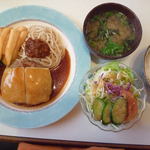 ひまわり - チーズハンバーグ