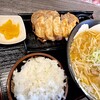 Shodaikizuna - 味噌+餃子5個+小ライス880円