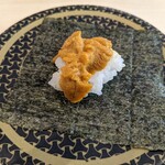 はま寿司 - ウニが埼玉県の店舗のと見比べると寂しい
            味としては完全に海苔に負けてる感じ